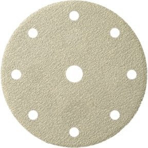 Klingspor PS 33 BK Schleifscheibe kletthaftend, Farbe: beige, Durchmesser: 150 mm, Korn: 180, Lochform: GLS1 - Bild 1