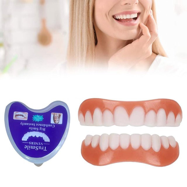 Oralhoe Temporäre Simulations-Zahnprothesen, Silikon-Zahnset - Bild 1
