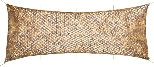 vidaXL Tarnnetz mit Aufbewahrungstasche in Sandfarbe, B: 833 cm, H: 297 cm - Bild 1