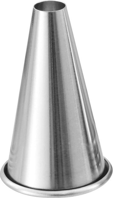 FMprofessional Lochtüllen-Satz aus Edelstahl, 5-teilig, Silber, rund und spülmaschinenfest - Bild 1