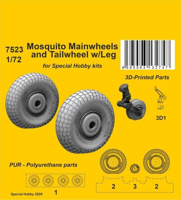 Special Hobby SMB-2 Super Mystere - Seat, Fahrzeug, Kunststoff, Grau - Bild 1