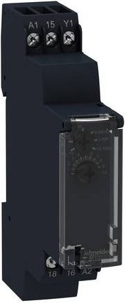 Schneider Electric RE17LCBM Elektronisches Zeitrelais für DIN-Schiene in Schwarz - Bild 1
