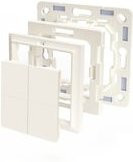 Gira & Merten Adapter für Blu Wall Switch 4 Wandtaster in Weiß - Bild 1