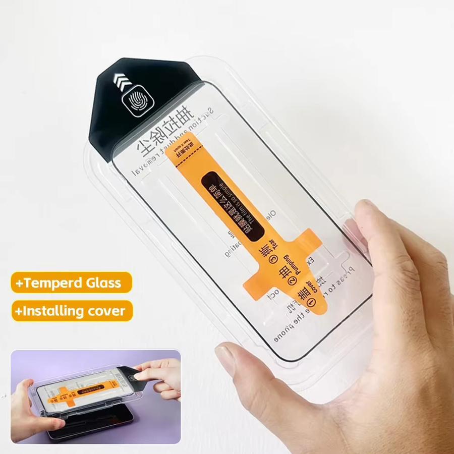 RYWILL Displayschutzfolie aus gehärtetem Glas für iPhone XR, iPhone X und iPhone XS Max, 2 Stück, transparent - Bild 3
