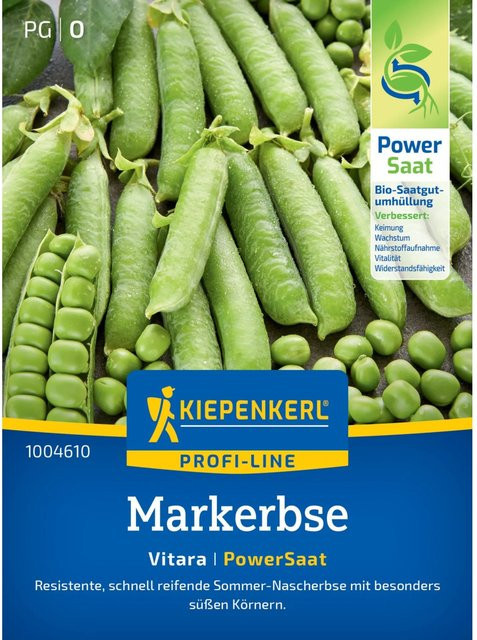 Kiepenkerl Markerbse Vitara Pisum sativum Gemüsesamen - Bild 1