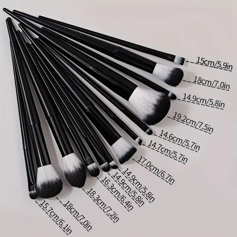 ZSRUNHUI Make-up-Pinsel-Set, 13-teilig, Damen - Bild 2