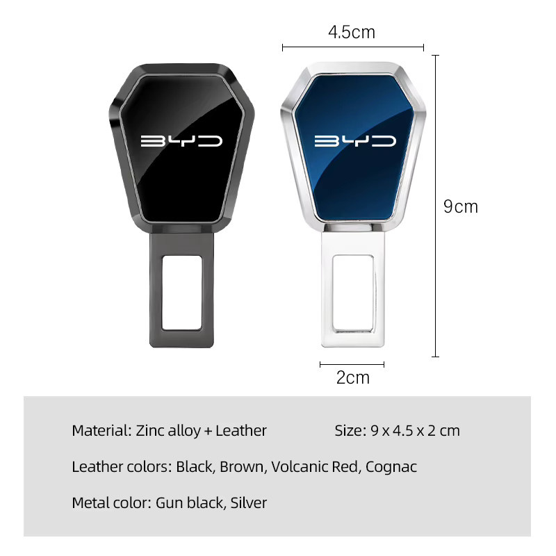 Auto-Sicherheitsgurtschnallen-Verlängerung für BYD Atto 3 Yuan Plus Han Tang EV F3 E6 Dmi Song F0 Qin Pro G3 I3 Ea1 - Bild 5