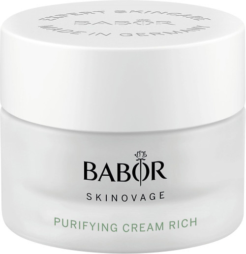 Babor Skinovage Purifying Cream Rich, Gesichtscreme für fettige und unreine Haut - Bild 1