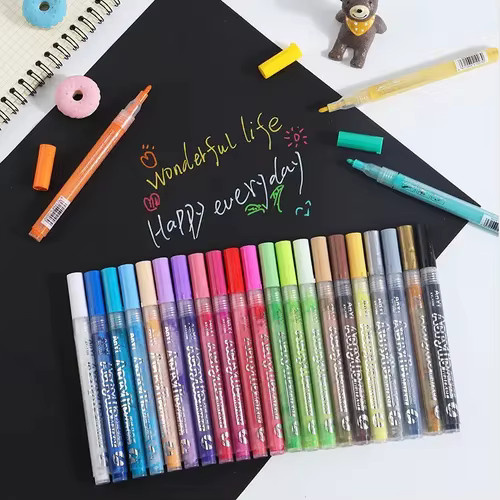 12-farbiger Nagelkritzelstift für Nagelkunst, Unisex - Bild 4