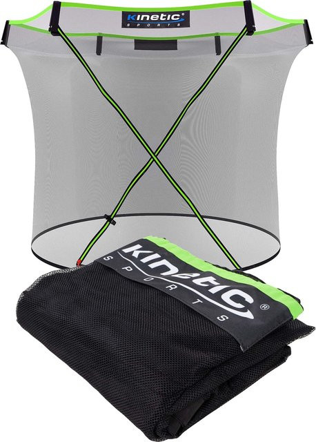 Kinetic Sports Trampolin Sicherheitsnetz für Ultimate Pro Gartentrampoline, Farbe: Grau, Durchmesser: 244 cm - Bild 1