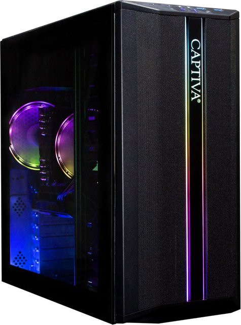CAPTIVA Highend Gaming PC R93-435 in Schwarz mit AMD Ryzen 7 5700X, RTX 5070 12GB, 32GB RAM, 1TB SSD und Wi-Fi - Bild 1