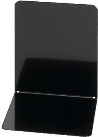 Maul Buchstütze aus Stahl in Schwarz, Höhe: 14 cm, 2er-Set - Bild 1