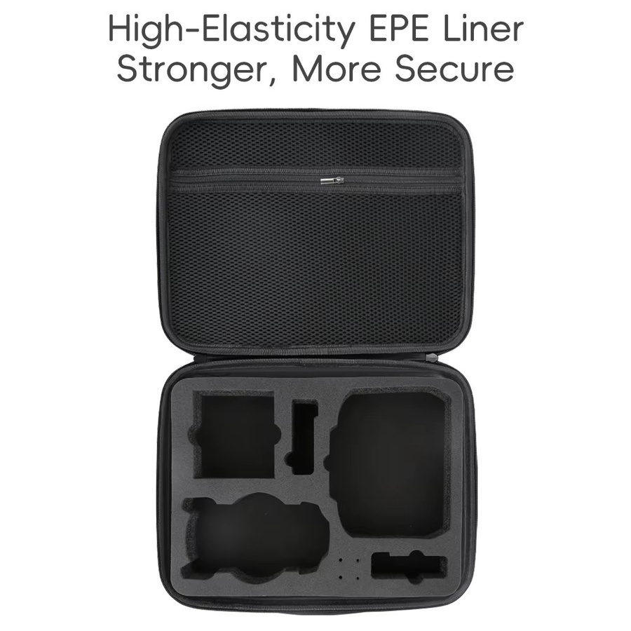 EVANOVM Tragetasche für Mini 5 PRO mit RC 2 und RC-N3 Controller, Schultertasche und Reisebox für Drohnen-Zubehör in Schwarz oder Grau - Bild 3