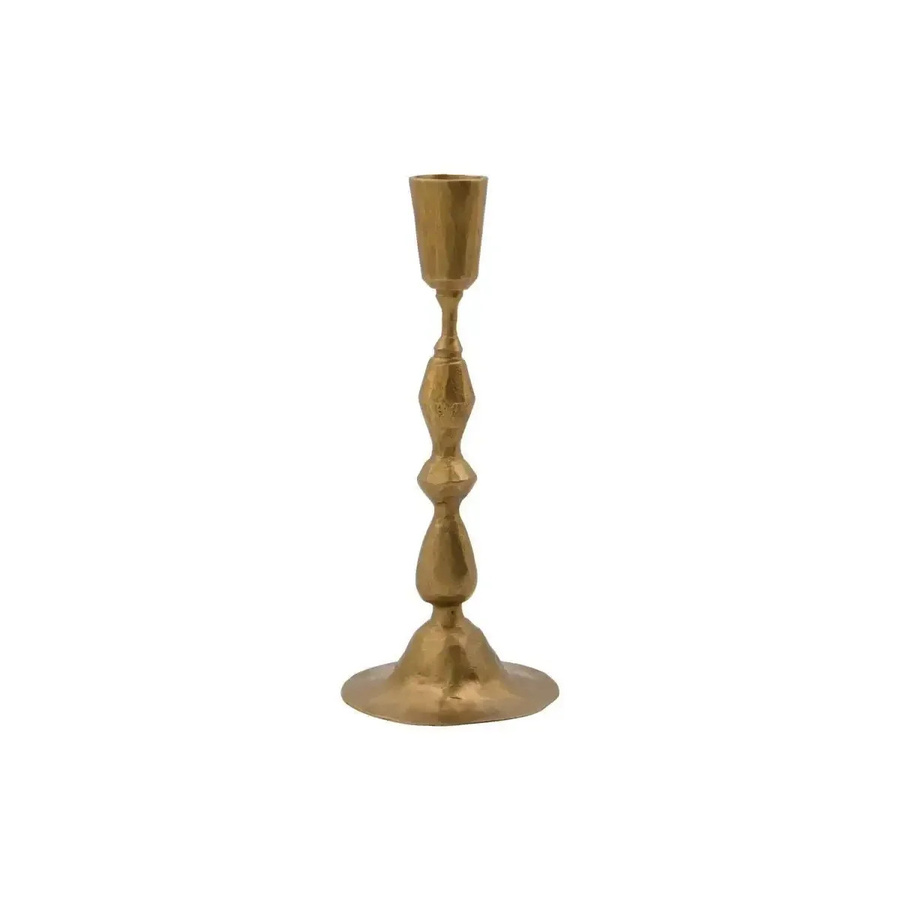 House Doctor Kerzenhalter Don in Antik Gold, Höhe: 20 cm - Bild 1