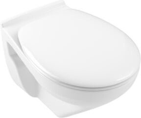Villeroy & Boch Wand-WC Saval 2.0 Tiefspüler in Weiß, spülrandlos, Abgang waagerecht, Keramik - Bild 1