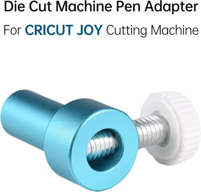 Binchi Outdoor Product Stiftadapter aus Metall für Cricut Joy Schneidemaschine inklusive 3 Schneidematten in Blau, passend für 8mm Durchmesser, Schneidematten Maße: 16,5 x 11,4 cm - Bild 1