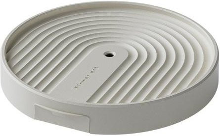Talos home Garden Rollender Pflanzenroller XL in Beige mit verstecktem Ablaufreservoir und Bremsrollen für Innen- und Außenbereich - Bild 1