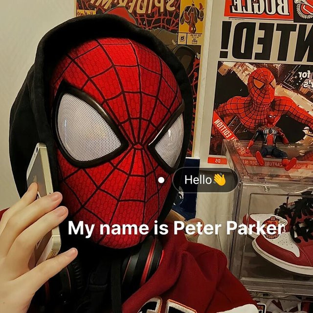 Hot Toys Marvel Spider-Man 2 Maske, Zubehör, Rot, Plüsch / Textil - Bild 1
