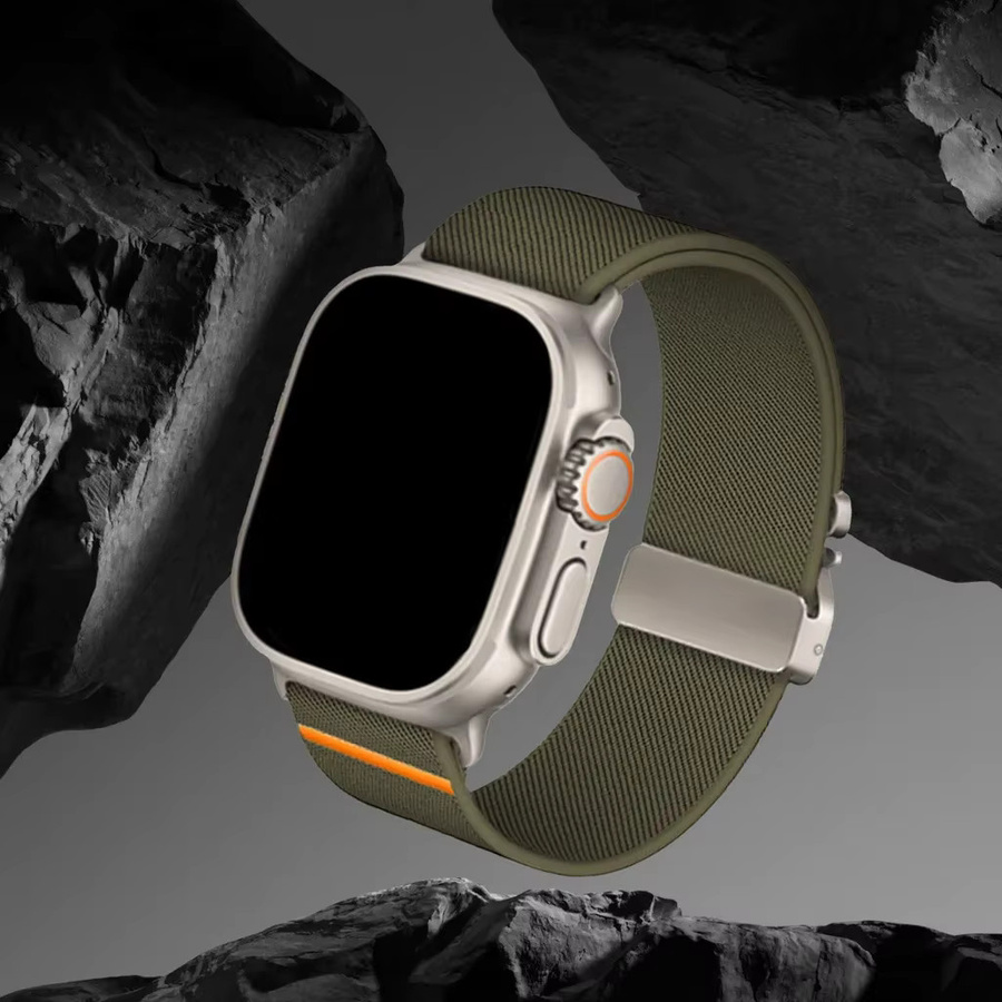 FancyWrist Uhrenarmband Nylon, Gehäuse und Displayschutzfolie für Apple Watch - Bild 3