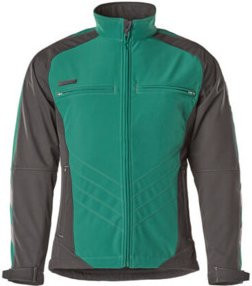 Mascot Dresden Soft Shell Jacke Größe 3XL in Grün/Schwarz - Bild 1