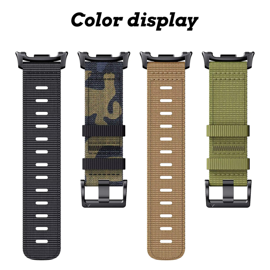 Uhrenarmband Nylon, Textil/NATO, Bunt, Unisex - Bild 2
