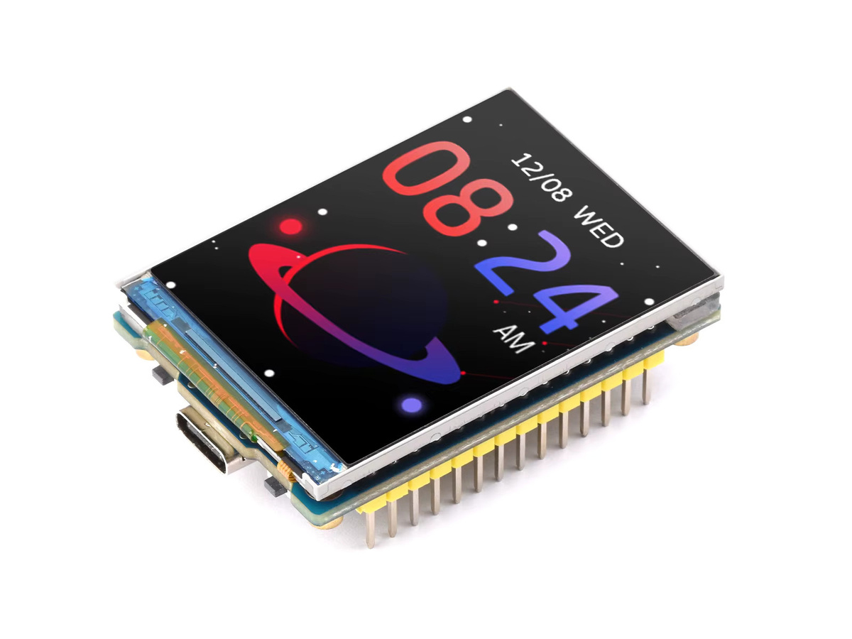 Waveshare ESP32-S3 Entwicklungsboard mit 2-Zoll-ST7789T3-Display, SPI, WLAN und Bluetooth - Bild 3