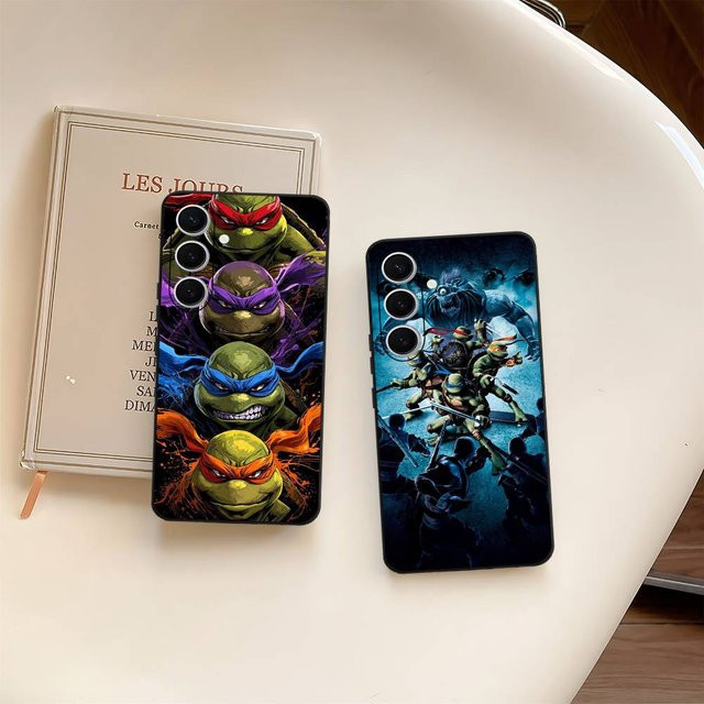 Handyhülle Ninja Cartoon T-Turtle für Samsung Galaxy S24 FE S25 Ultra S23 S22 S21 S20 Lite 5G in Multicolour - Bild 1