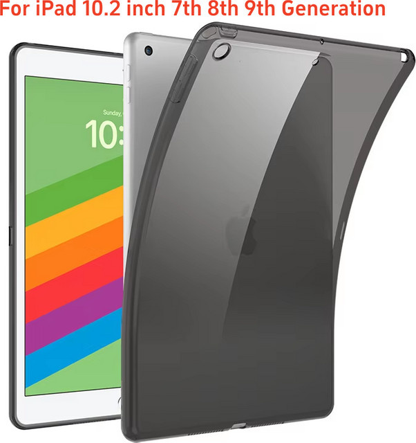 ZNOVAY Transparente Schutzhülle für iPad 10.2 Zoll (8./7./9. Generation) sowie iPad 10 Generation - Bild 1