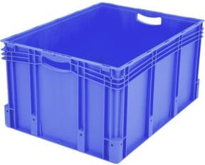 Bito Eurostapelbehälter XL mit Doppelboden in Blau, B/T/H: 80 x 60 x 42 cm - Bild 1