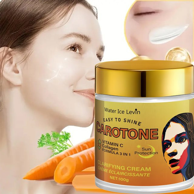 Water Ice Levin Gesichtspflege mit Vitamin C und Kollagen, 100g - Bild 1