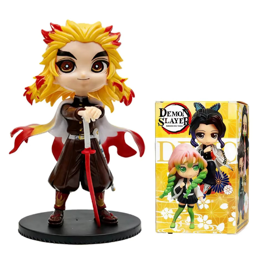 Bandai Demon Slayer Anime Slayer Charakter Chibi Figuren, 8-teiliges Set, PVC-Actionfiguren - Bild 3
