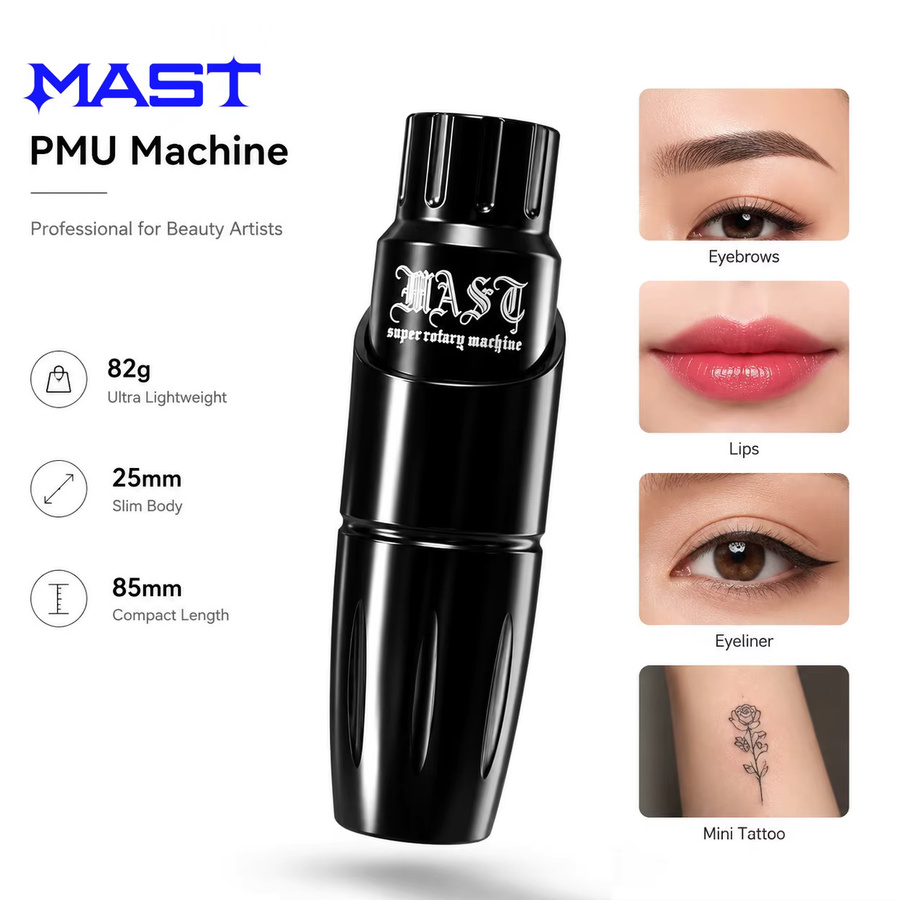 Mast Tour Kabellose Tätowiermaschine Komplettset für Permanent-Make-up - Bild 2