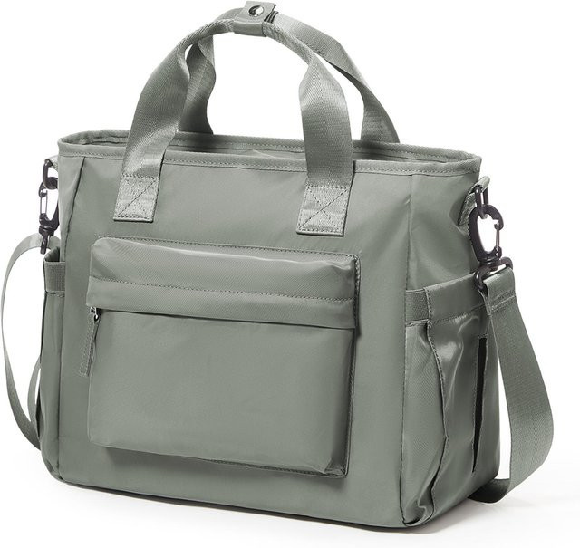 Isolierte Thermische Lunchtasche Weft Kühlbox in Grün für Arbeit, Picknick und Schule - Bild 1