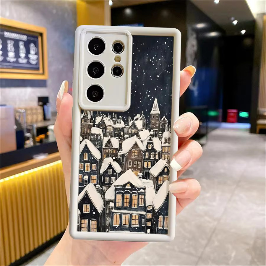 Snowy Days TPU Soft Case für Samsung Galaxy S25 Ultra S24 Plus S23 FE S21 S20FE S25+ S22 in Multicolour - Bild 2