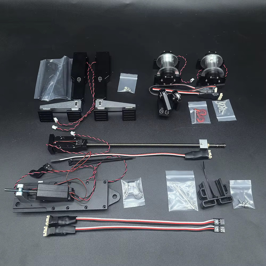 Tamiya Metall-Elektrozylinder-Upgrade-Kit für 1/14 RC Truck, Zubehör - Bild 1