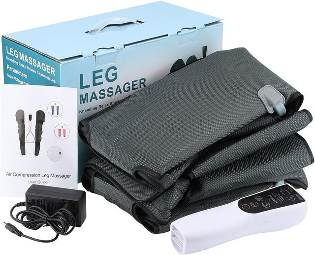 DearBeauty Elektrisches Fuß-Wadenmassagegerät, Grau - Bild 1