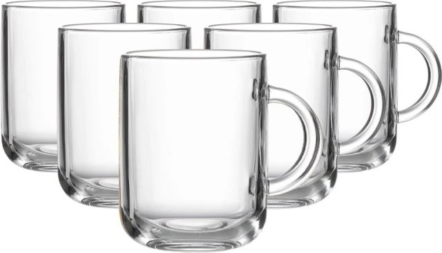 Ritzenhoff Marco Kaffee- und Glühwein-Glas Set, transparent, 6er Set, 330 ml - Bild 1