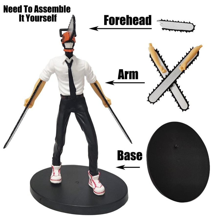 Chainsaw Man Power/Denji Action Figur PVC Nudelstopper Modell - Bild 2