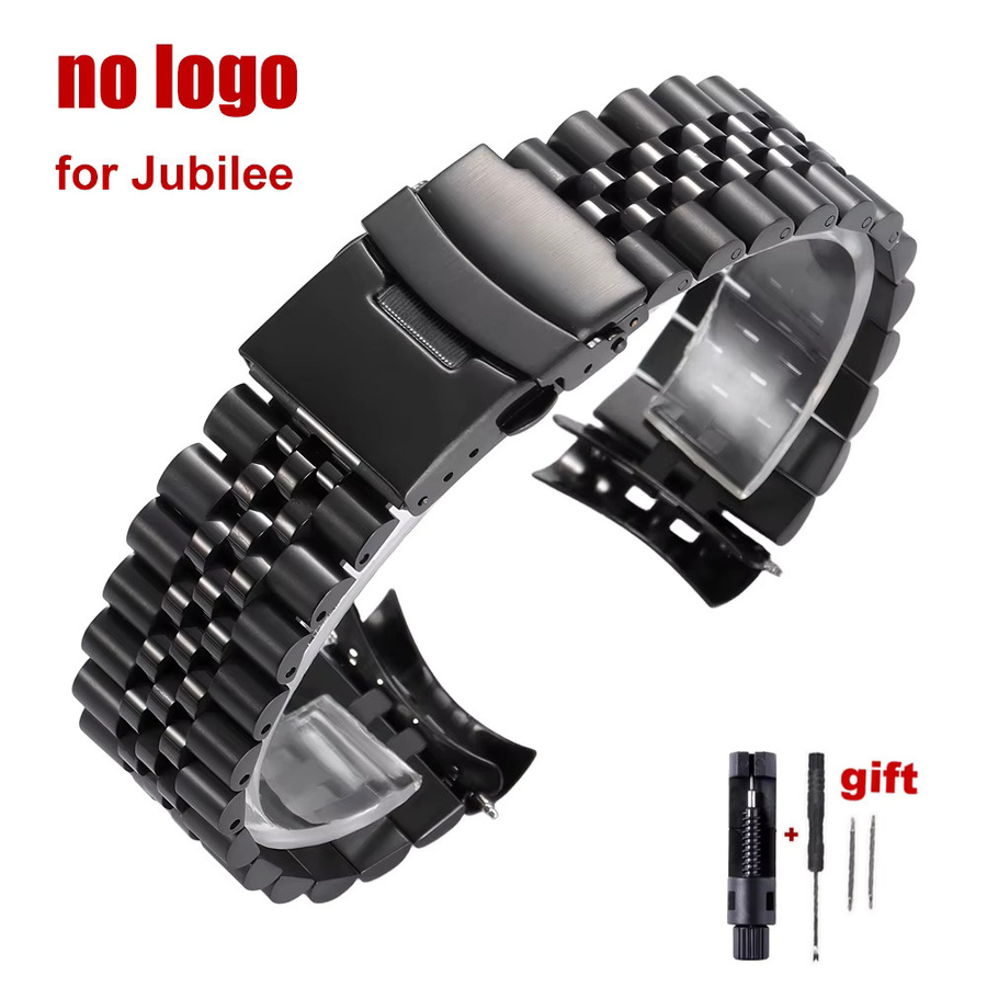 eelhoe Uhrenarmband Edelstahl, Silber, Herren - Bild 6