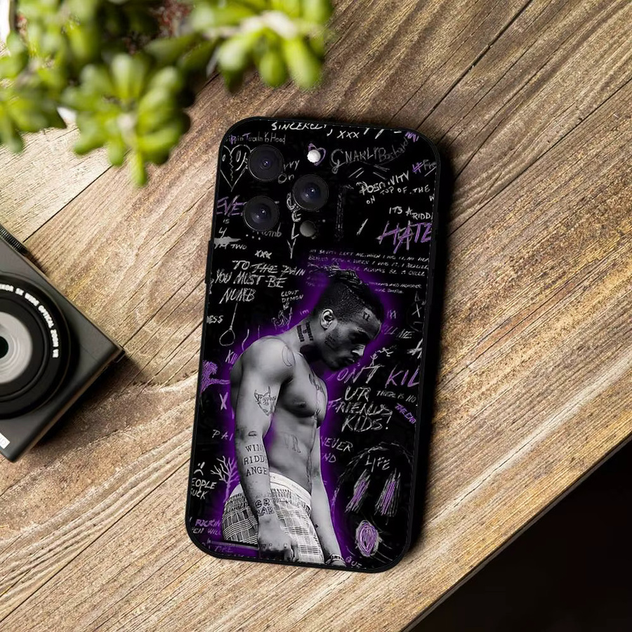 Handyhülle Rapper X-xxxtentacion für iPhone 11 bis 17 Pro Max Plus Mini aus weichem TPU in Multicolour - Bild 5