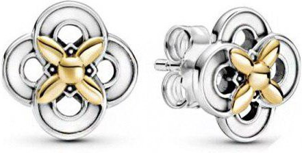 YIRAN Jewelry Ohrstecker 925 Silber, Gold, Damen - Bild 1