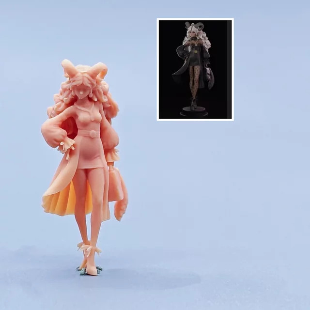 EHCMODEL Miss Sheep, Miniaturen, 1:64, Harz, Fantasy, Einzelfigur - Bild 1