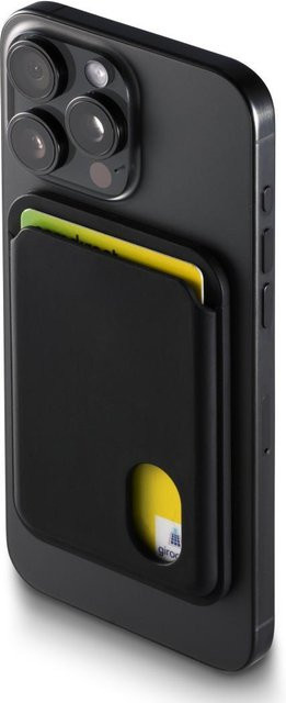 Hama Kartenetui Fantastic Feel für iPhone 12, 13, 14, 15 und 16 mit MagSafe in Schwarz - Bild 3