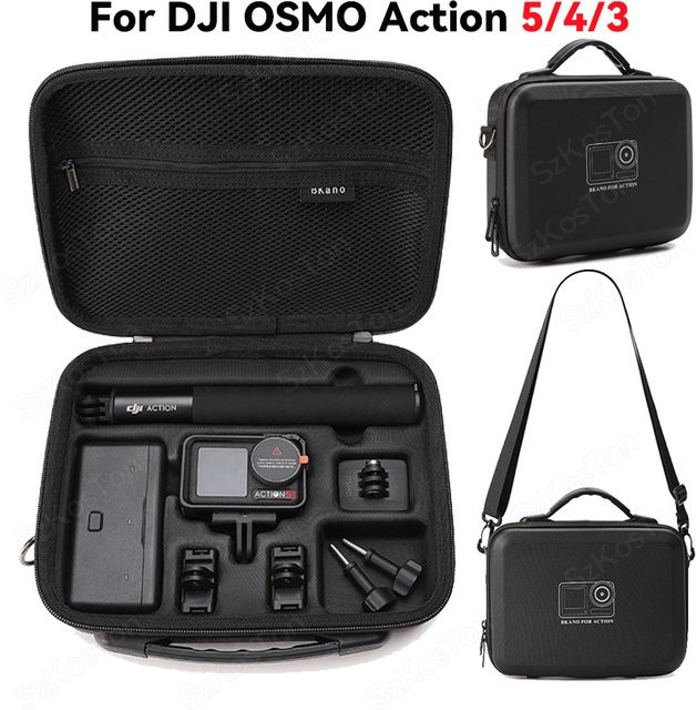 DJI Aufbewahrungstasche für Osmo Action 5 Pro, Action 4 und Action 3 in Schwarz - Bild 1