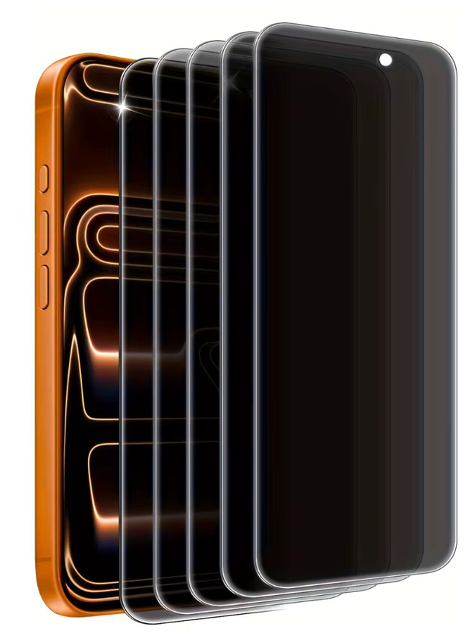 NNBILI 4er-Pack Displayschutzfolien aus gehärtetem Glas in Transparent für iPhone 17 16 15 14 13 12 11 Pro Max - Bild 6