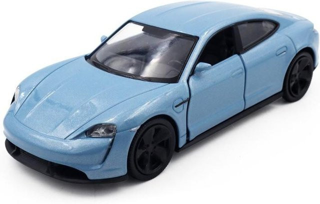 Linyi toy car Taycan 911 Spielzeugauto Modell, 1:36, Blau, ab 14 Jahren - Bild 1
