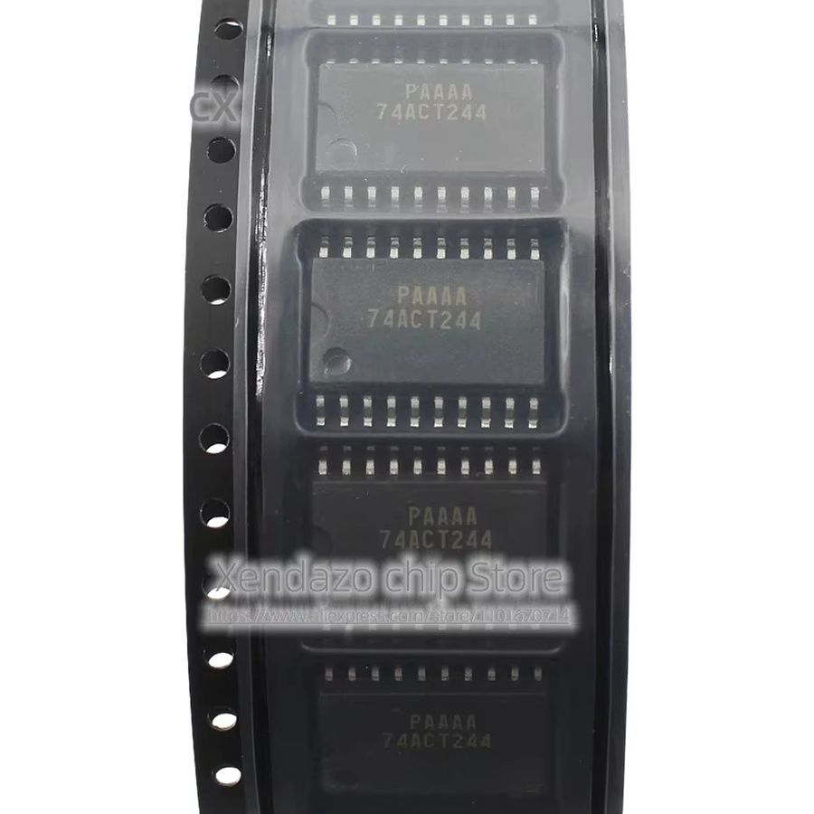 Xendazo 10er Set 74ACT244SCX 74ACT244 SOP-20 Treiber-Chips in Schwarz - Bild 3