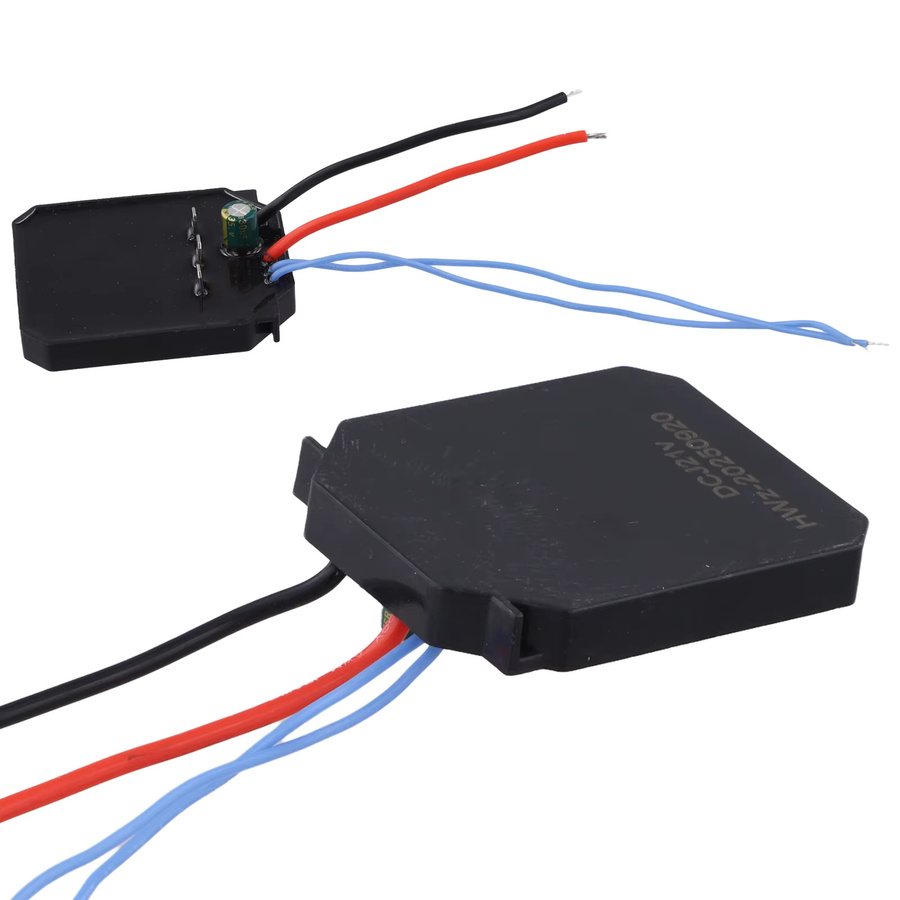 Vibratite Bürstenloser Controller für Rasenmäher und Heckenscheren, 18V 24V 21V, Schwarz, B: 6,2 cm, T: 5,2 cm, H: 0,7 cm - Bild 2