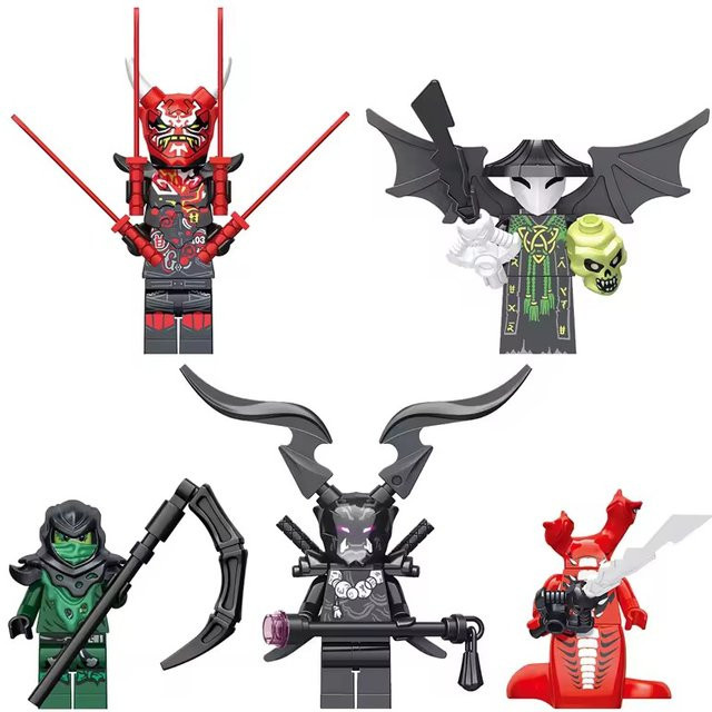 Hot Toys Ninja Mini-Figuren, Bausteine, Figuren-Bausteine - Bild 1