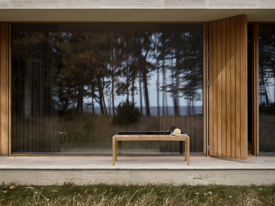 Carl Hansen & Søn And Son Ah912 Outdoor Bank aus Teakholz in Braun - Bild 2